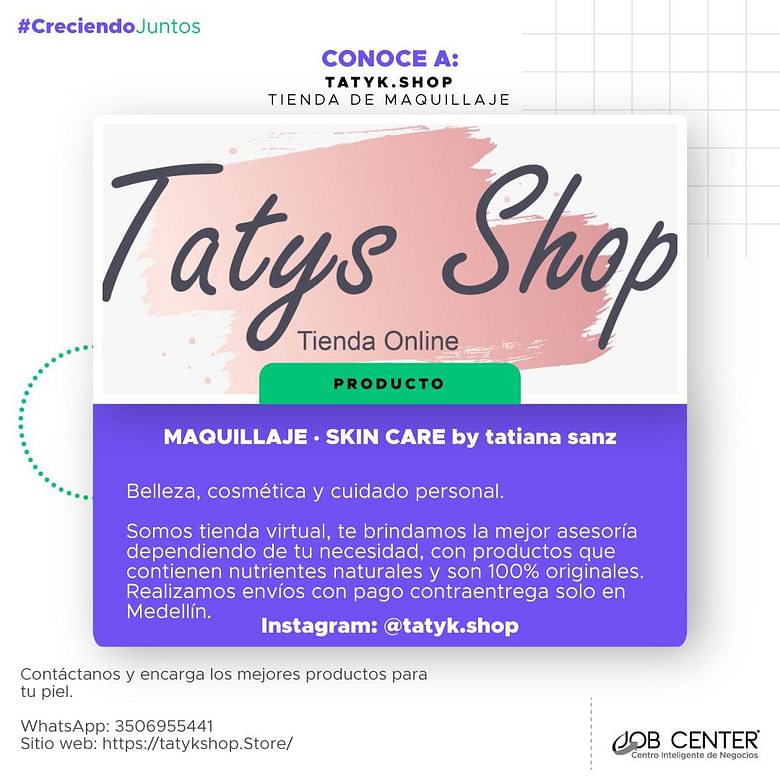 Te Gusta El Maquillaje - Skin Care? #CreciendoJuntos - JOBCENTER - ALQUILER DE OFICINAS VIRTUALES Te Gusta El Maquillaje - Skin Care? #CreciendoJuntos - JOBCENTER - ALQUILER DE OFICINAS VIRTUALES